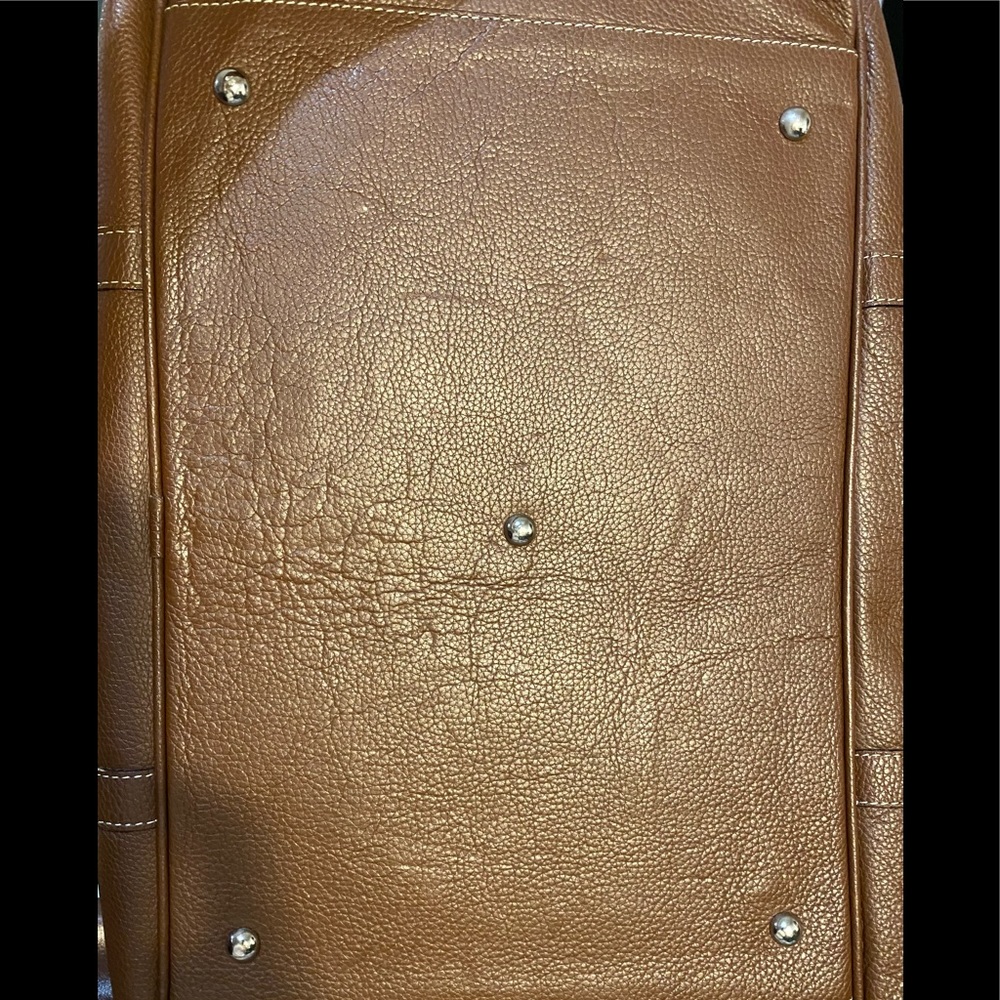 Brown Leather Duffel Bag - Made Italy 🇮🇹 Offers Welcomed - Picture 13 of 16